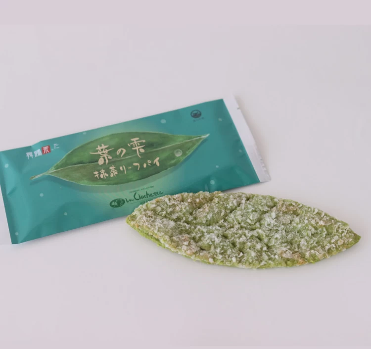 葉の雫　抹茶リーフパイ　6枚入り