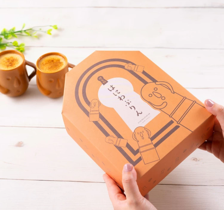 はにわぷりんカスタード4個BOX