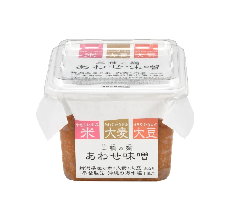 三種の麹 あわせ味噌 450gカップ
