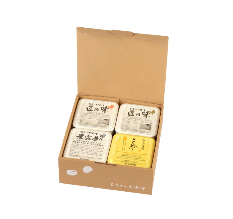 四種のお味噌 味くらべ 奏【かなで】