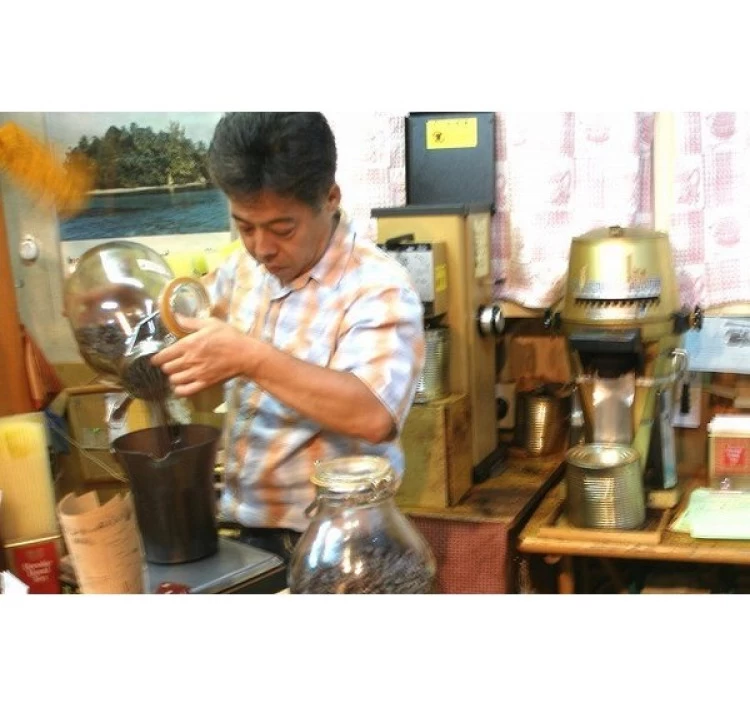 おたんじょうびおめでとうございます 笑う門には福来たる木箱珈琲マグカップセット