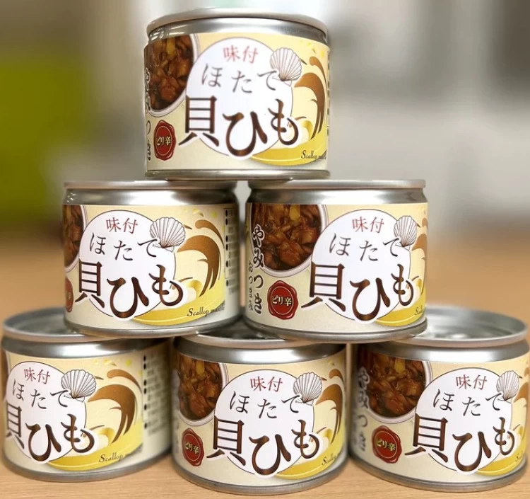 ほたて貝ひも味付