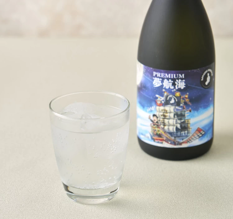 PREMIUM プレミアム夢航海40度720ml（ちゃんぽんちから氏コラボボトル）航海30度50ml（非売品）おまけ付き