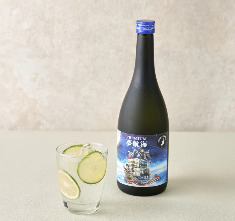 PREMIUM プレミアム夢航海40度720ml（ちゃんぽんちから氏コラボボトル）航海30度50ml（非売品）おまけ付き