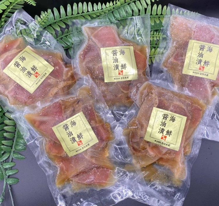 天然 本マグロ 炙り まぐろ醤油漬け110g(マグロ80g+タレ30g)×5パック