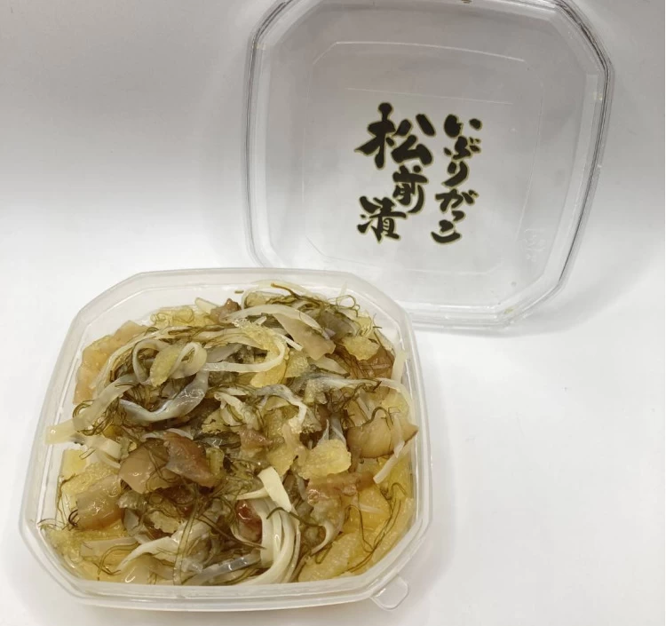 いぶりがっこ松前漬け80g×3