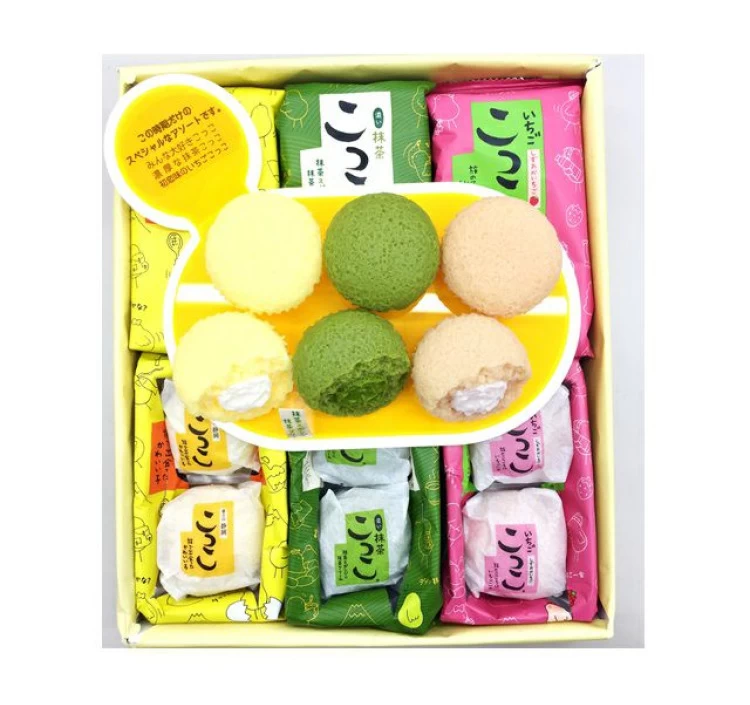 こっこスペシャルアソート(こっこ・濃い抹茶・いちご)