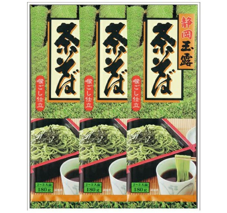 静岡玉露茶そば　3束入り　（6人前）