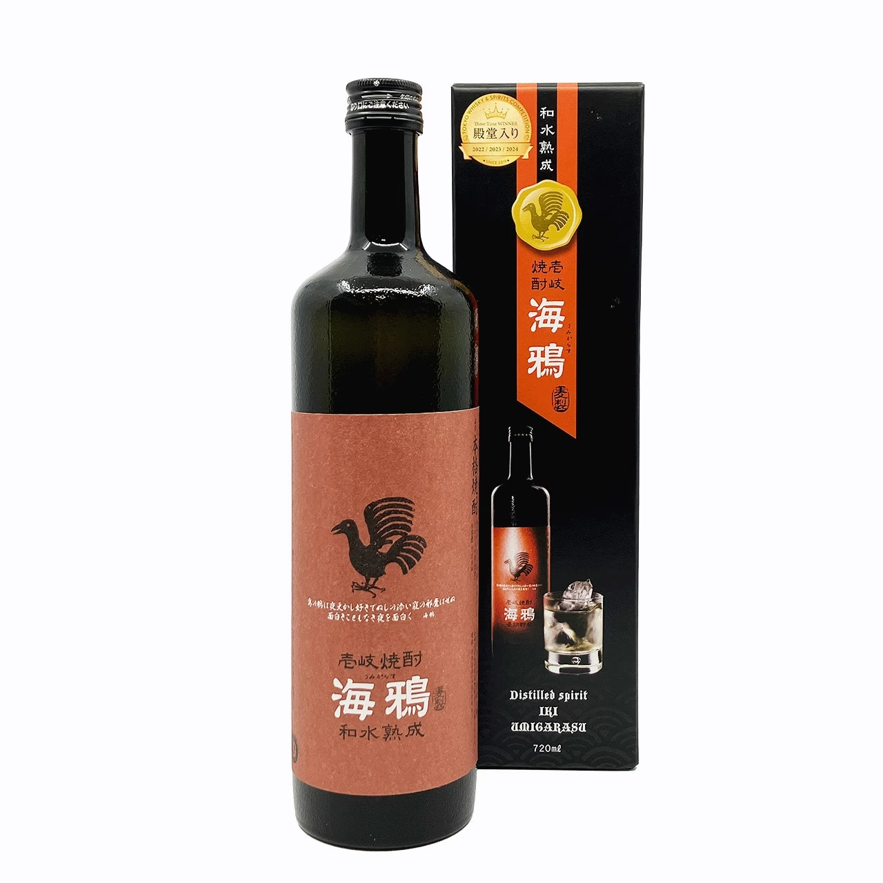 【送料込】壱岐島のクラフトジンと海鴉セット
