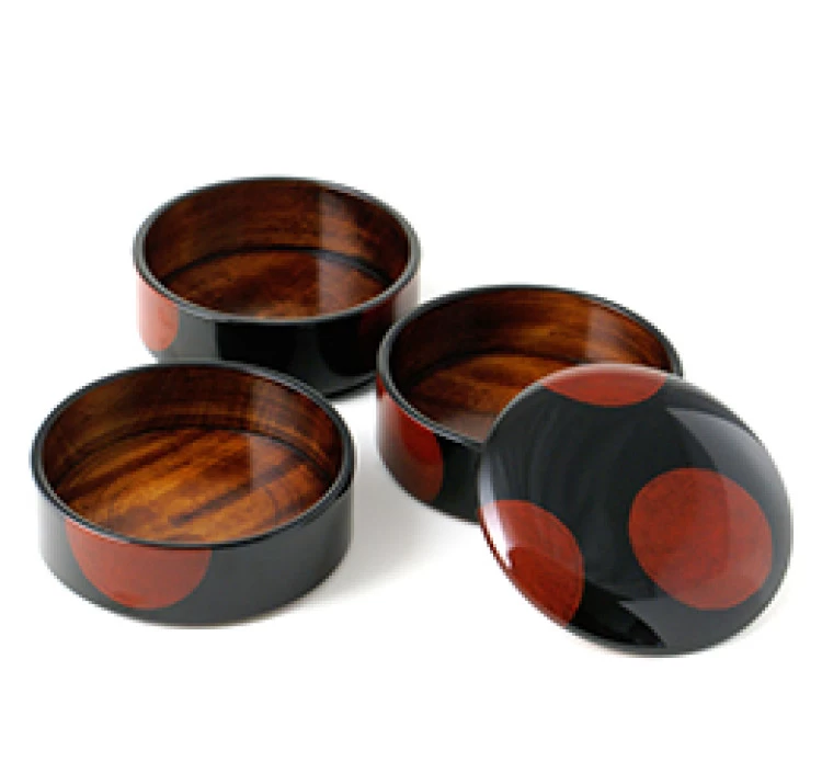 4寸三段丸重　後藤水玉