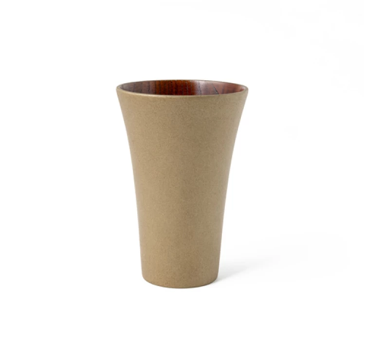 三つ入子カップ 錫塗