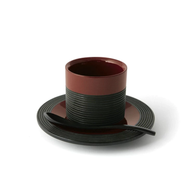 カップ＆ソーサー（スプーン付き）