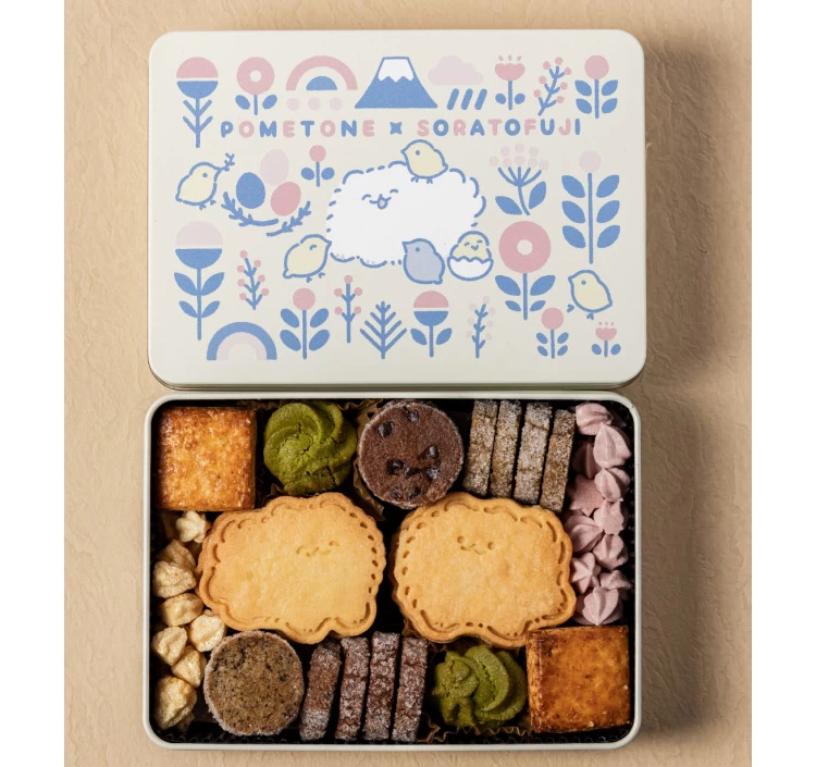 コラボレーション クッキー缶