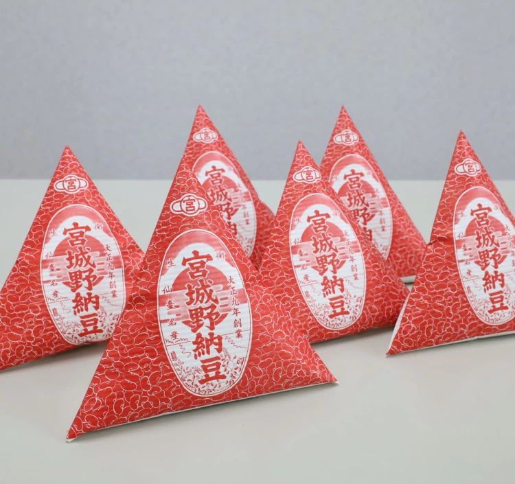 宮城野納豆(三角)6個 660g