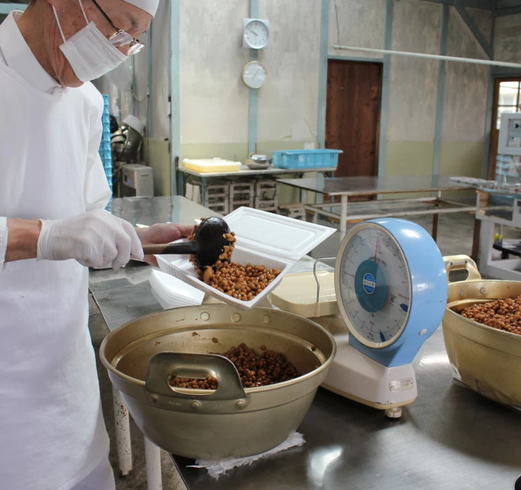 宮城野納豆(三角)6個 660g