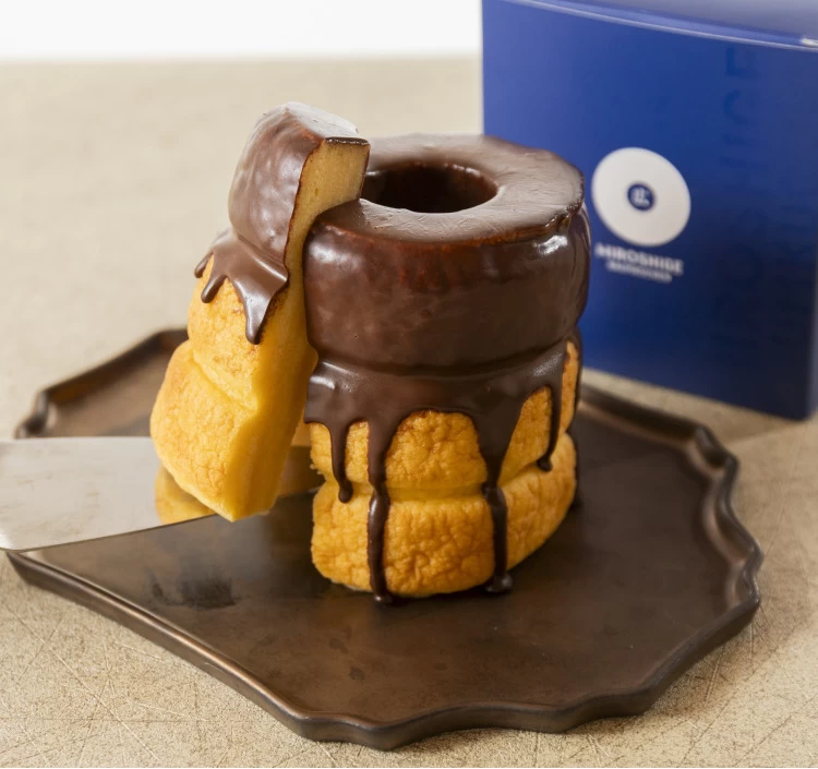 奇跡の半熟!生バームクーヘン【ミルクショコラ】