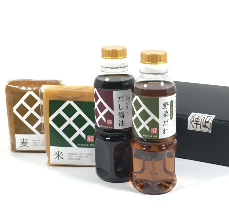 ギフトセットD 特撰醤油と特撰味噌の4点セット