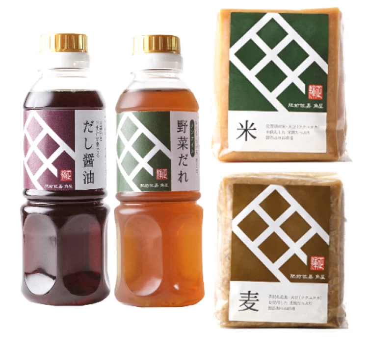 ギフトセットD 特撰醤油と特撰味噌の4点セット