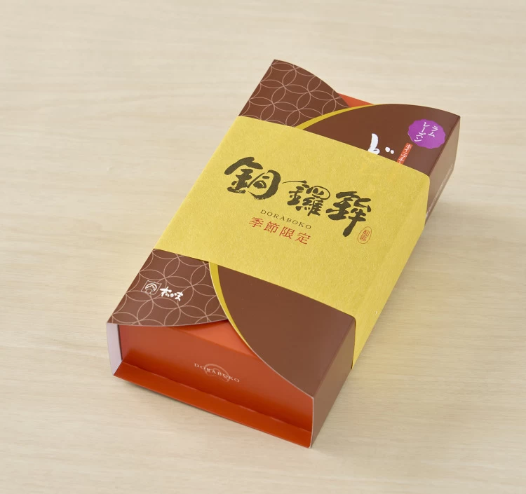 【送料別】銅鑼鉾ラムレーズン 3個入［専用箱入り］
