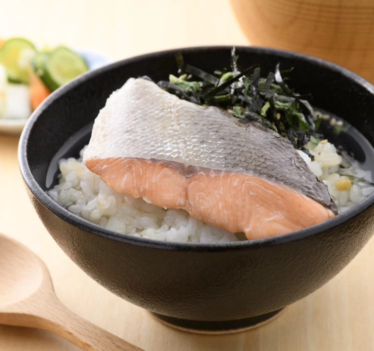 乾物屋のだし茶漬け〈ふくいサーモン〉