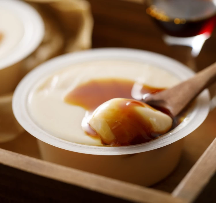 烏骨鶏かすていら（2号）2本・ プリン5個入りセット