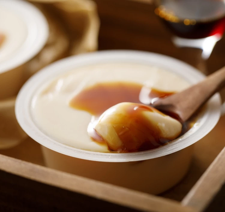 烏骨鶏バームクーヘン個包装8個・ プリン6個入りセット