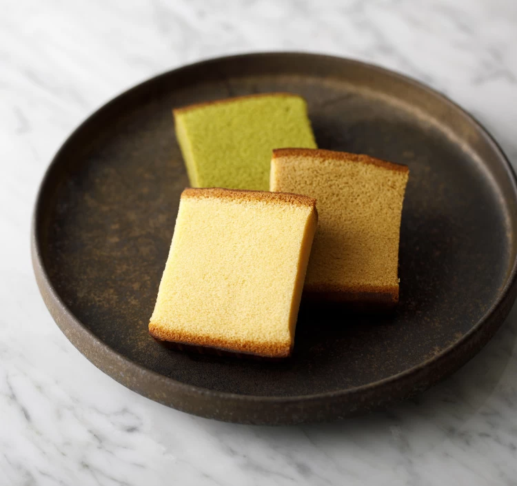 烏骨鶏かすていら個包装3色　20個入り