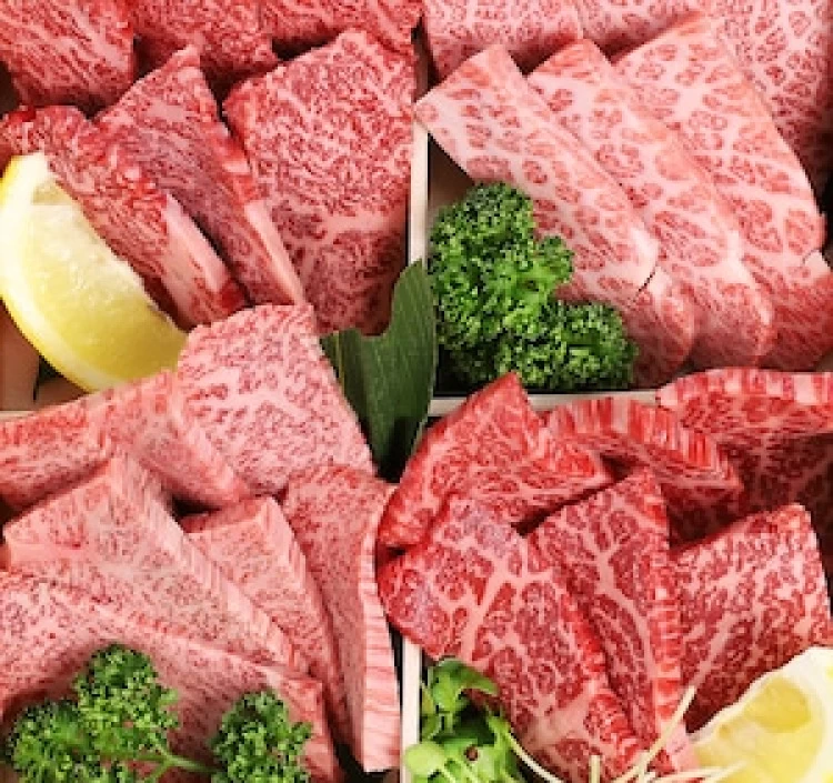 黒毛和牛 特選焼肉セット4種盛り