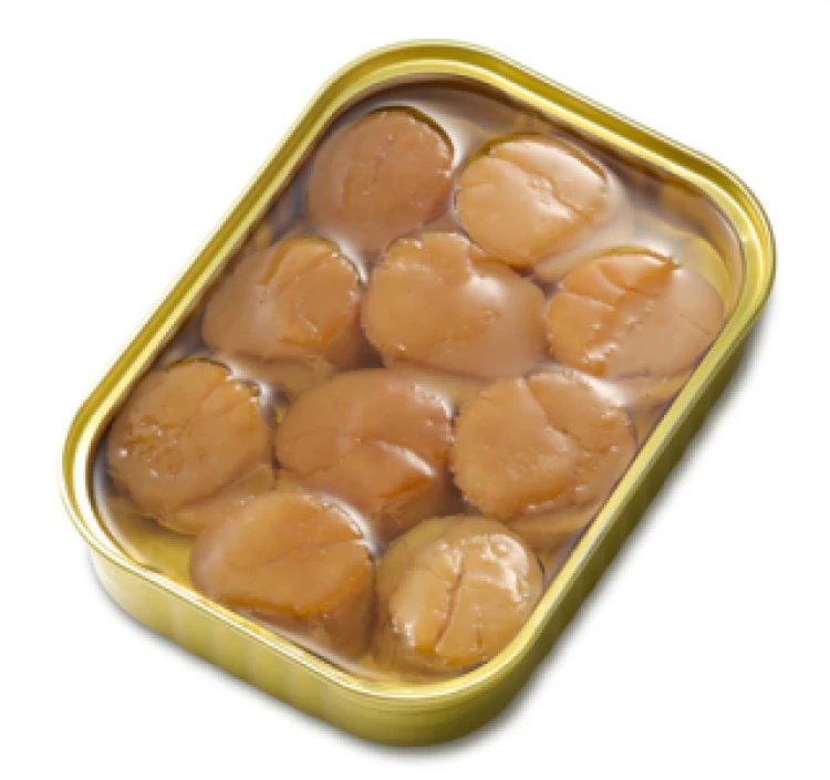 帆立貝柱くん製油づけ