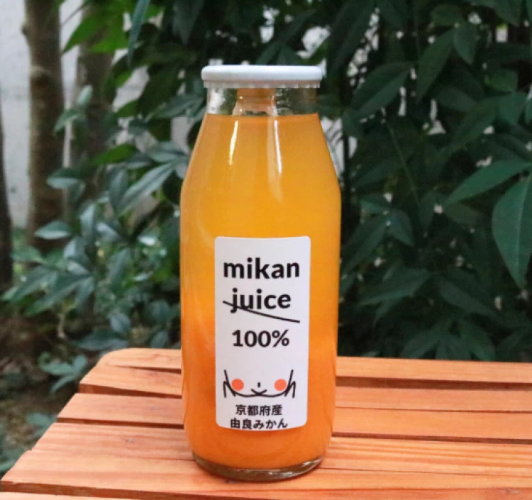 京都産 丹後由良 安寿みかん100%ジュース 180ml