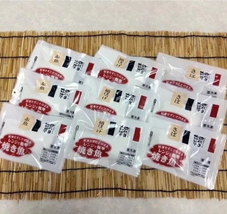 送料込み・ギフトセット レンジ加熱用　骨取り切り身　利尻昆布醤油干し 詰め合わせ　３種９切セット