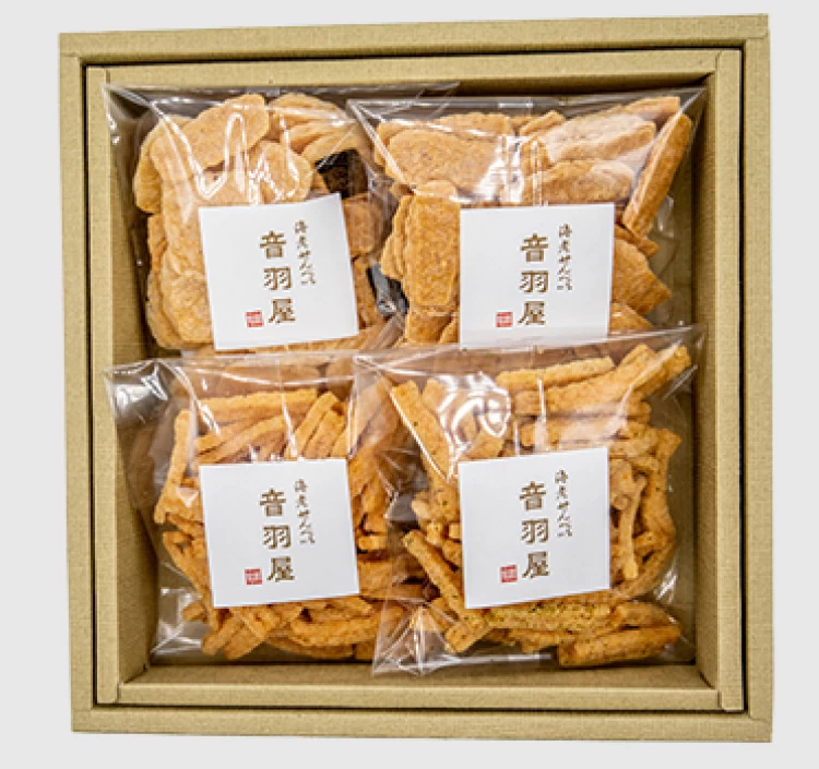 音羽屋海老せんべい ４袋セット