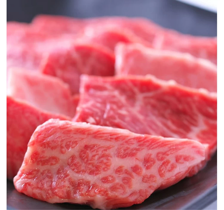 焼肉(黒毛和牛:バラ/100g)@864