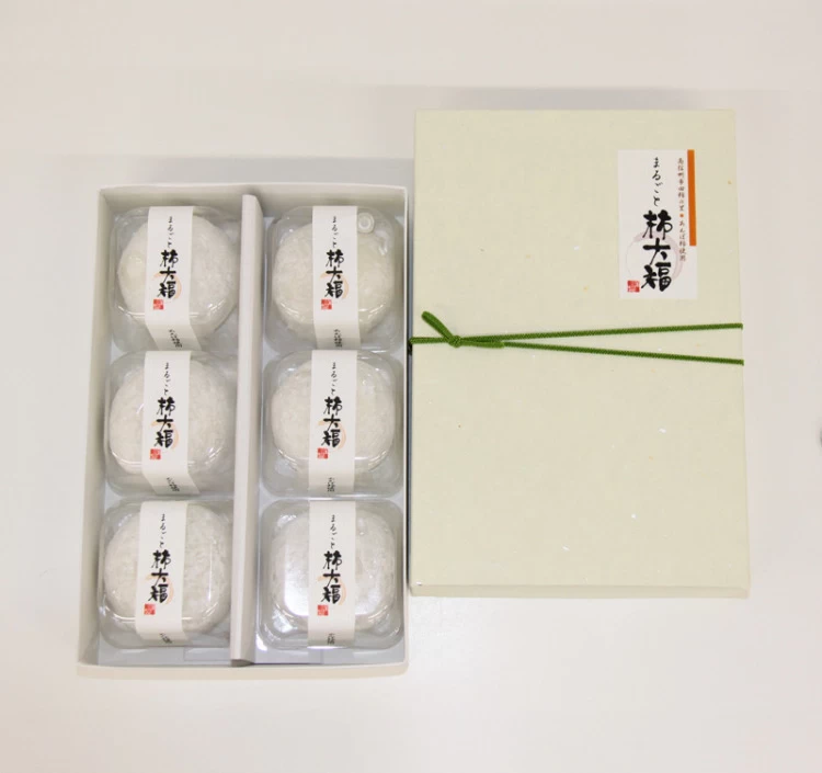 まるごと柿大福　6個入