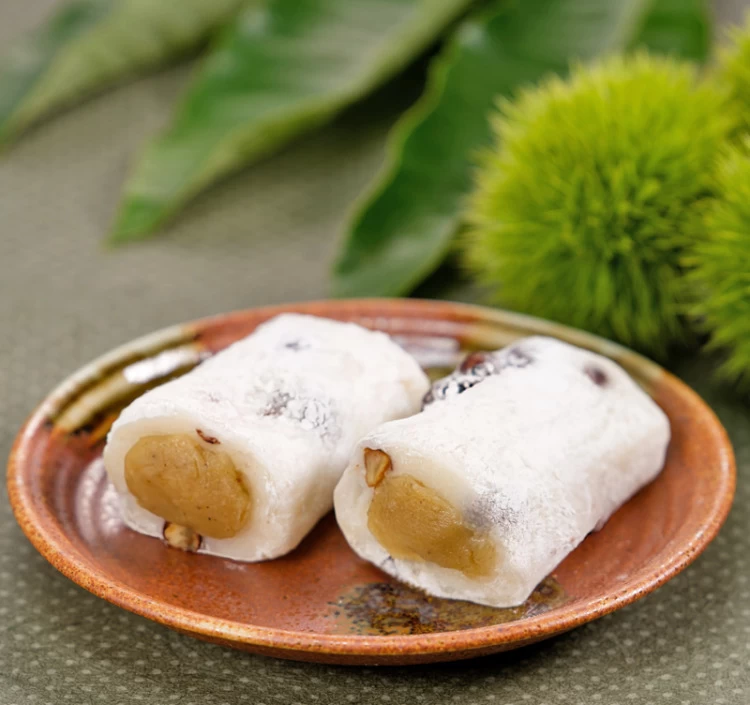 栗きんとん塩豆大福 10個入