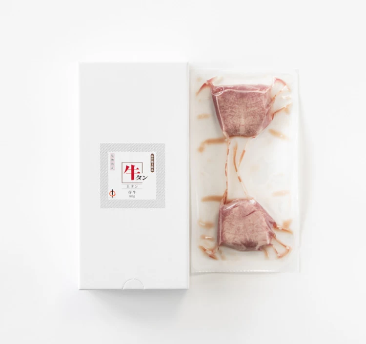 仔牛の上タン 塩麹熟成 320g（80g × 4セット）