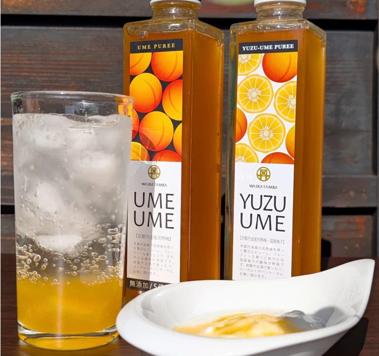 京都・丹波産梅ピューレ　YUZU UME　150ml
