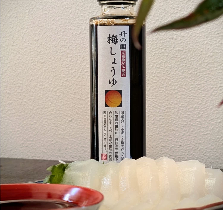 丹の国梅しょうゆ　150ml