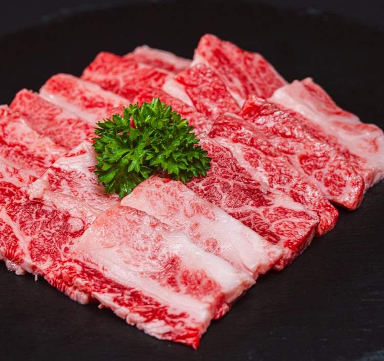 四万十牛　カルビ焼肉用（500g）