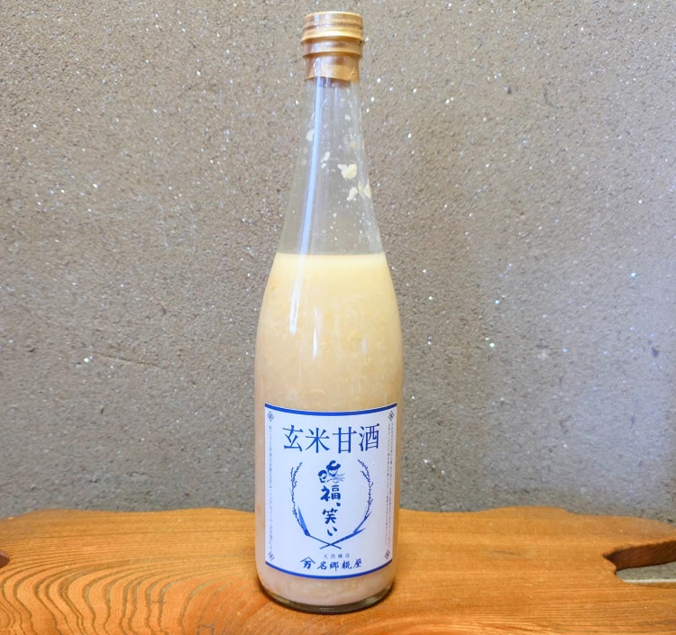 玄米甘酒「福、笑い」(大瓶:720ml)