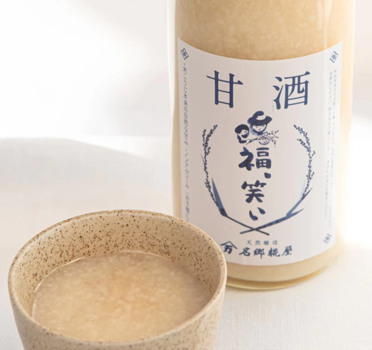 【大ヒット商品】極み、発酵あま酒「福、笑い」(大瓶:720ml)