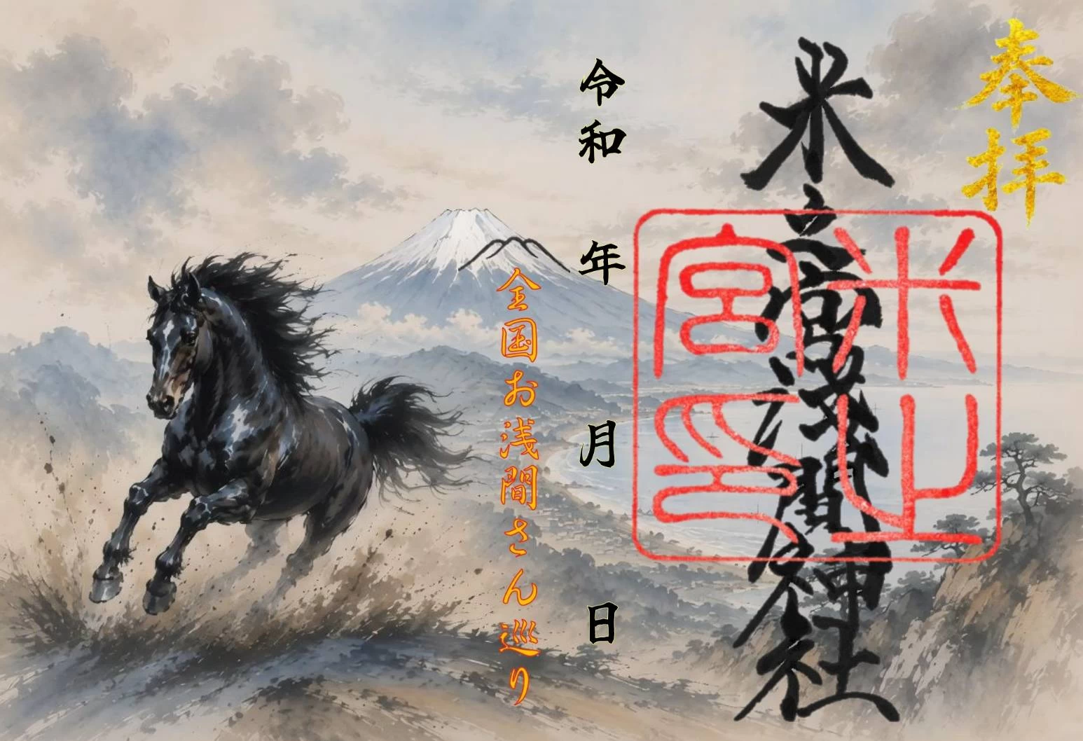 令和八年葉月限定御朱印②
