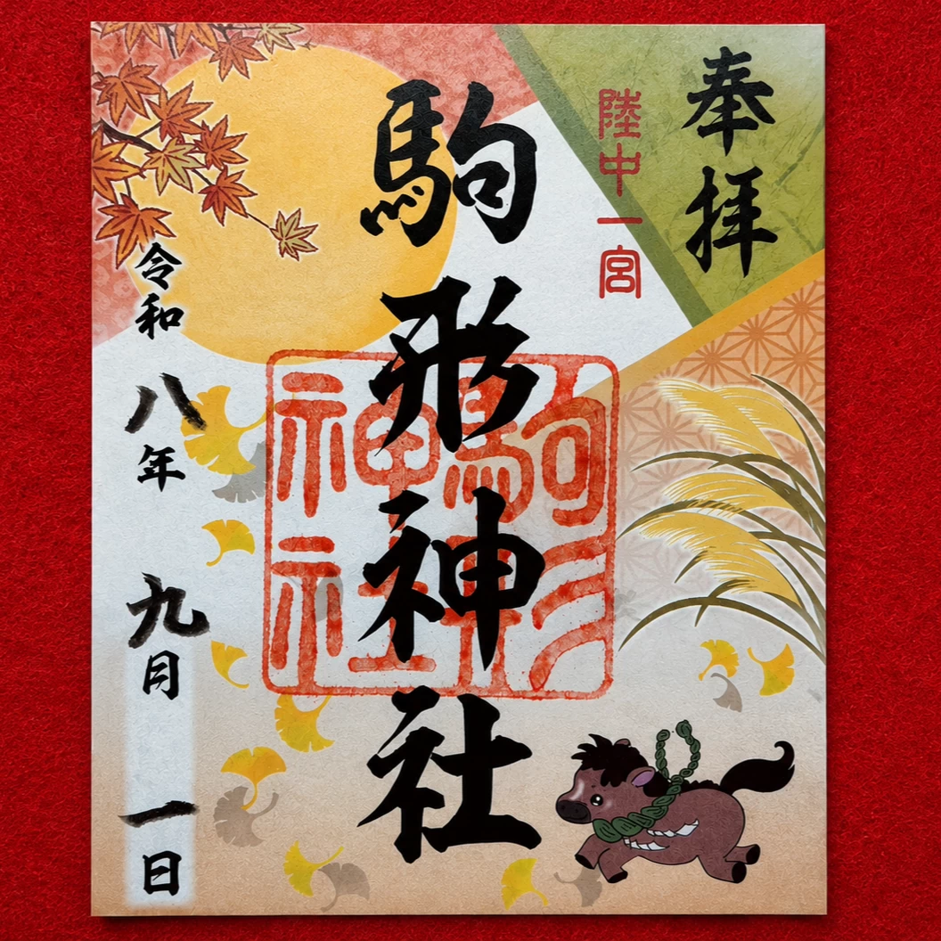 秋詣御朱印