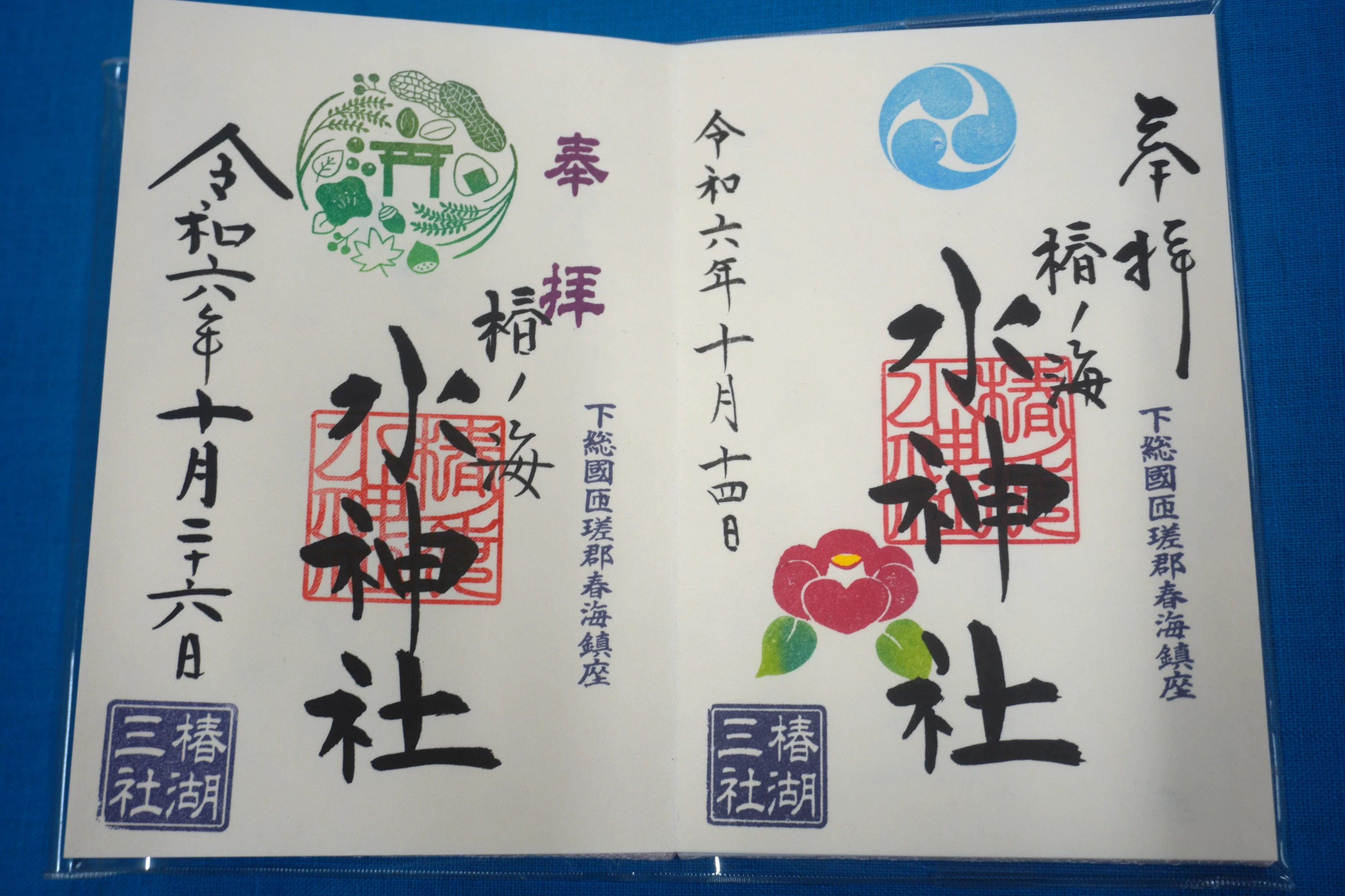 椿の海水神社 通常御朱印