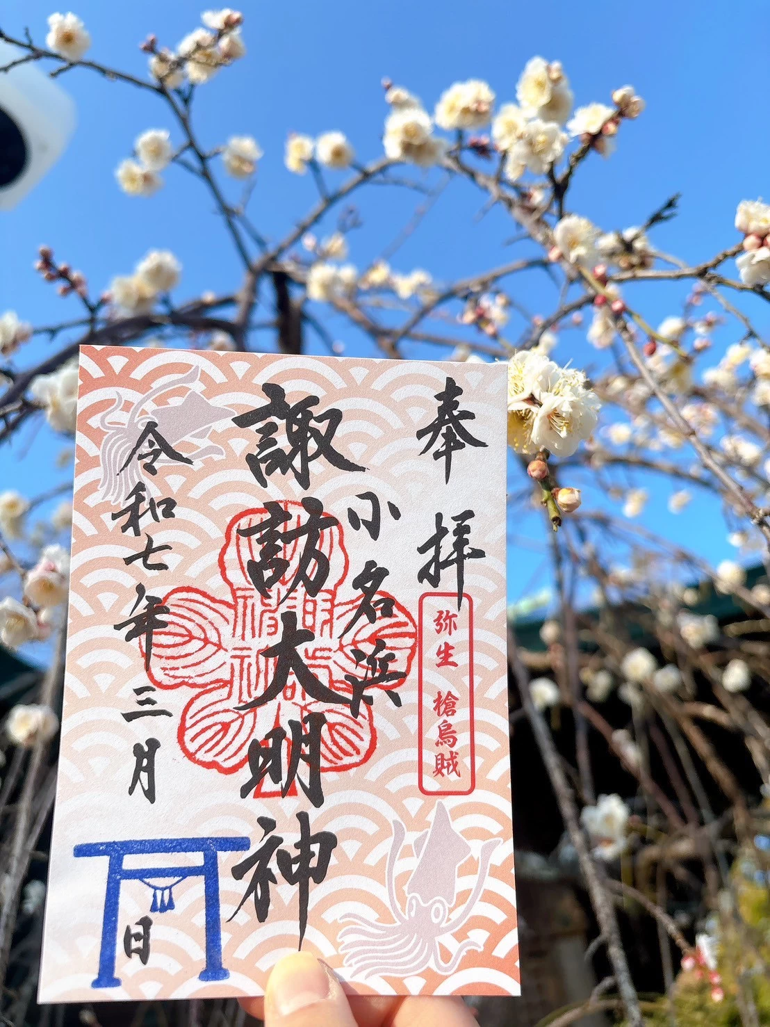 旬のお魚ご朱印