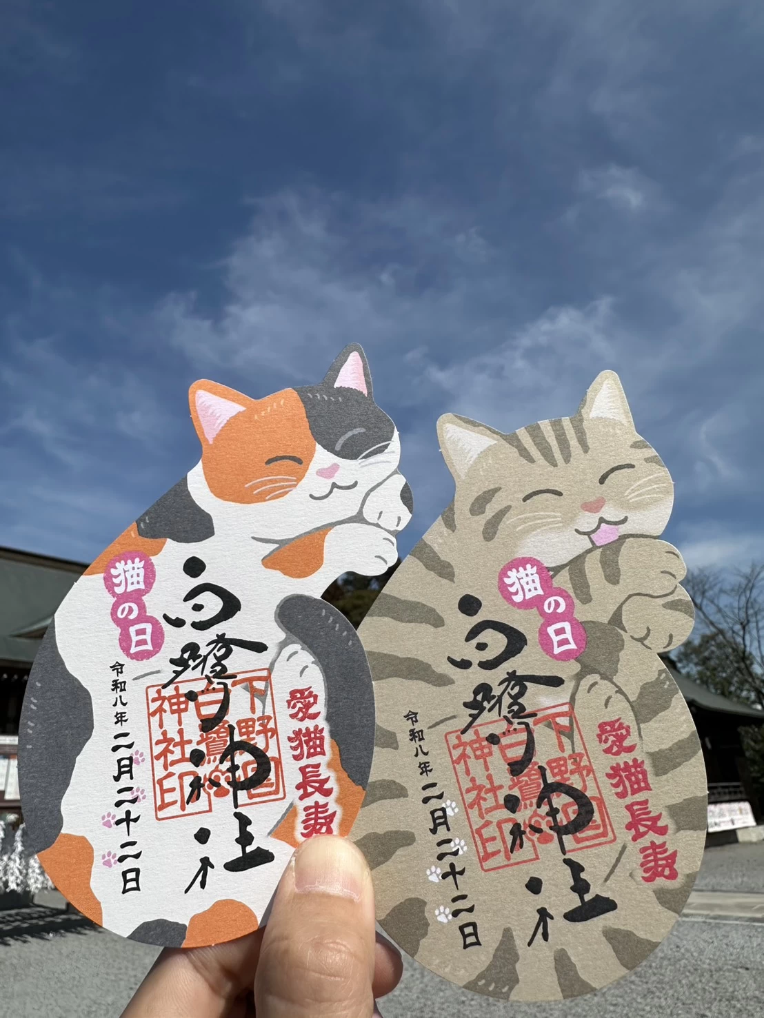 猫の日限定御朱印（じゃまネコ）