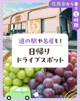 【庄原市から車で1時間】道の駅や名産も！日帰りドライブスポット6選
