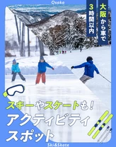 スキーやスケートも！大阪から車で3時間以内で行けるアクティビティスポット5選