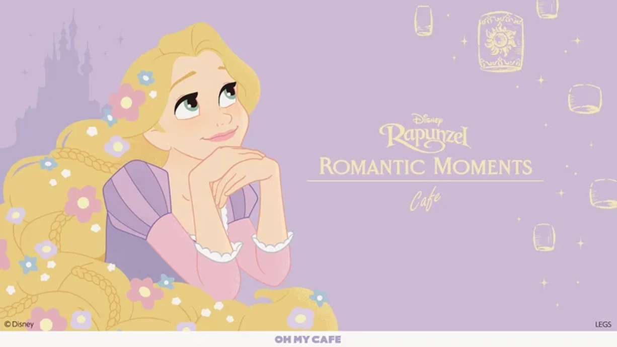「Rapunzel」Romantic Moments OH MY CAFE　期間限定オープン【名古屋PARCO】