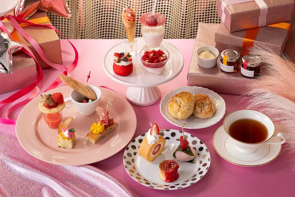Pretty In Pink Afternoon Tea【スイスホテル南海大阪】